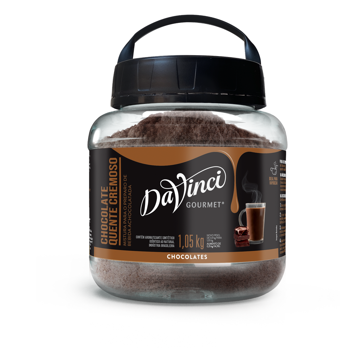 CHOCOLATE EN POLVO DA VINCI GOURMET POTE 1005 g